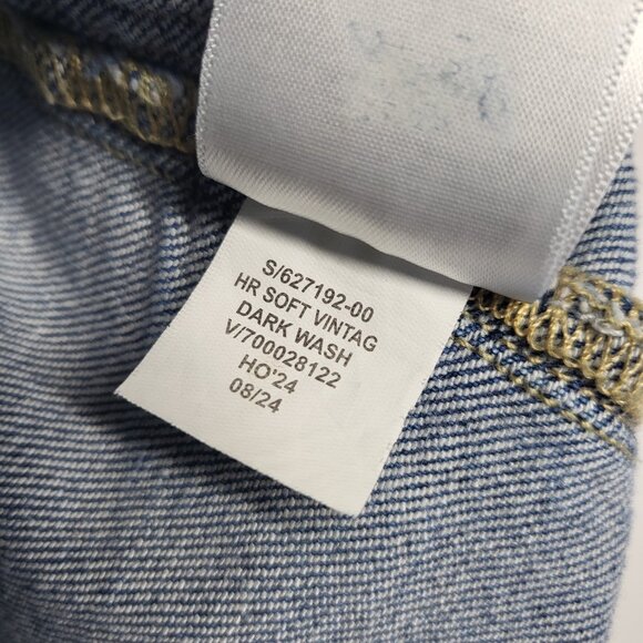 Gap Womens Jeans 2/26R ( 28 X 27 ) Soft Vintage Slim Stretch Pockets Blue - Picture 5 of 15